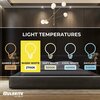 Bulbrite LED Filament 5W, Dimmable Mini T4, Clear Glass, 2700K, 500 Lm, 4PK 862862